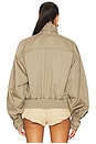 view 3 of 4 Biker Jacket in Khaki