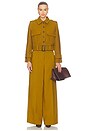 view 4 of 5 Valiant Cropped Utility Jacket in Chartreuse
