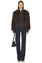 view 6 of 5 Valiant Faux Fur Jacket in Brown