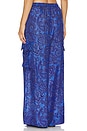 view 3 of 4 Ottie Relaxed Pant in Blue Paisley