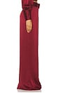 view 4 of 6 PANTALÓN SILK TUCK in Burgundy