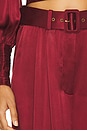 view 7 of 6 PANTALÓN SILK TUCK in Burgundy