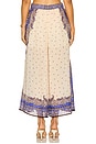 view 4 of 6 MAXINE 와이드렉 크롭 팬츠 in Purple Paisley