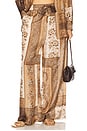 view 1 of 7 Lucky Relaxed Pant in Chocolate Bandana