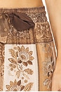 view 7 of 7 Lucky Relaxed Pant in Chocolate Bandana