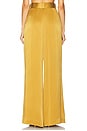 view 4 of 6 Silk Tuck Pant in Olive