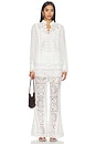 view 5 of 6 PANTALÓN ASTER in Ivory