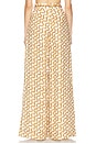 view 4 of 6 PANTALON JAMBES LARGES AVEC CEINTURE in Cream Ribbon