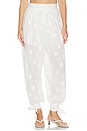 view 2 of 7 PANTALON SAROUEL SOLSTICE in Ivory