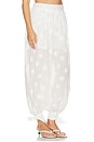 view 3 of 7 PANTALON SAROUEL SOLSTICE in Ivory