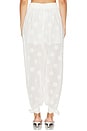 view 5 of 7 PANTALON SAROUEL SOLSTICE in Ivory