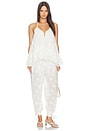 view 6 of 7 PANTALON SAROUEL SOLSTICE in Ivory