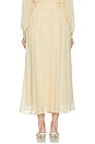 view 5 of 6 Valiant Sash Midi Skirt in Cream