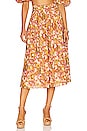 view 1 of 4 Twist Waist Skirt in Khaki Multi Floral