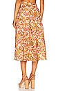 view 3 of 4 Twist Waist Skirt in Khaki Multi Floral