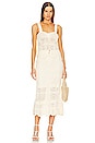 view 4 of 4 Devi Textured Skirt in Cream