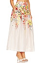 view 2 of 4 Alight Basque Midi Skirt in Ivory Floral