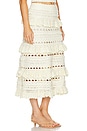 view 2 of 4 Waverly Crochet Midi Skirt in Cream