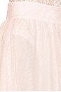 view 6 of 6 Tulle Midi Skirt in Pale Pink