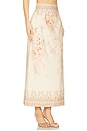 view 2 of 6 Illuminate Midi Skirt in Coral Floral