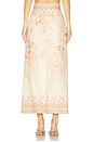 view 4 of 6 Illuminate Midi Skirt in Coral Floral