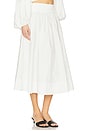 view 2 of 6 Poplin Skirt in Ivory