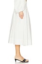 view 3 of 6 Poplin Skirt in Ivory