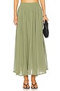 view 1 of 6 Illuminate Gathered Skirt in Olive