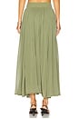 view 4 of 6 Illuminate Gathered Skirt in Olive