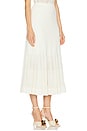 view 2 of 6 Illuminate Pleated Frill Skirt in Ivory