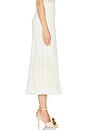 view 3 of 6 Illuminate Pleated Frill Skirt in Ivory