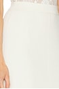 view 6 of 6 Illuminate Pleated Frill Skirt in Ivory