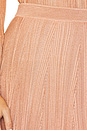 view 6 of 6 Lucky Skirt in Metallic Pink