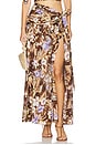 view 1 of 6 FALDA COCO in Chocolate Multi Floral