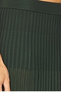 view 6 of 6 Pleated Midi Skirt in Dark Green