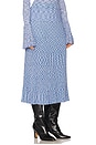 view 2 of 6 SAIA MIDI MOULINE in Blue Multi
