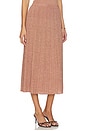 view 2 of 6 FALDA WANDERLUST in Metallic Dusty Rose