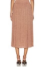 view 4 of 6 FALDA WANDERLUST in Metallic Dusty Rose