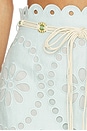 view 6 of 6 Awaken Embroidered Skirt in Mint
