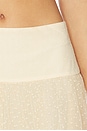 view 6 of 6 Tulle Dot Midi Skirt in Cream