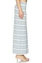 view 3 of 6 Multicolour Stripe Midi Skirt in Multi Stripe
