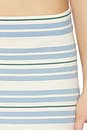 view 6 of 6 Multicolour Stripe Midi Skirt in Multi Stripe