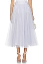 view 1 of 6 Tulle Midi Skirt in Lilac
