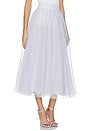 view 2 of 6 Tulle Midi Skirt in Lilac