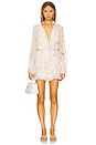 view 1 of 3 Balance Flutter Playsuit in White Hydrangea