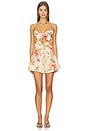 view 2 of 4 Mahon Playsuit in Rosella Hibiscus Cream