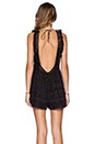view 3 of 3 Trinity Embroidery Playsuit in Noir