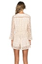 view 3 of 4 Nightmarch Vine Playsuit in Tan
