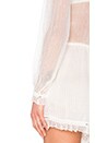 view 5 of 6 Mischief Frill Playsuit in Pearl