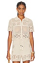 view 1 of 4 Chintz Crochet Shirt in Natural